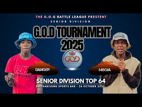 Danger VS Msoja (TOP 64) | The G.O.D Tournament 2025