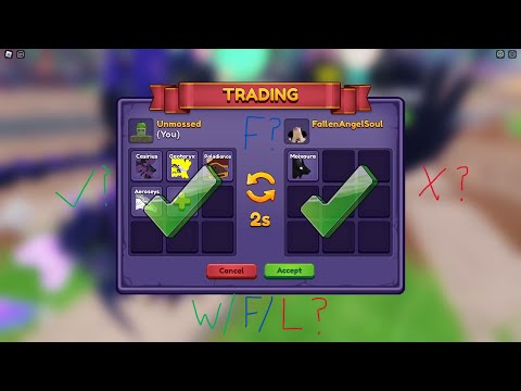Trading A Cas (Wolf) (Casirius) For A Pure Pitch Moix (Moixaura) (Roblox Dragon Adventures) W/F/L?