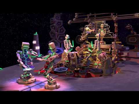 Animusic - Starship Groove (but I made the audio entirely on my phone)