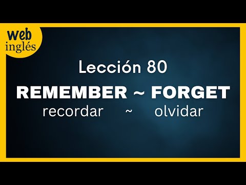 download lagu mp3 mp4 Olvidar En Ingles, download lagu Olvidar En Ingles gratis, unduh video klip Olvidar En Ingles