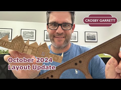 October 2024 Update Crosby Garrett N Gauge Model Railway. Xtool S1 Laser!!
