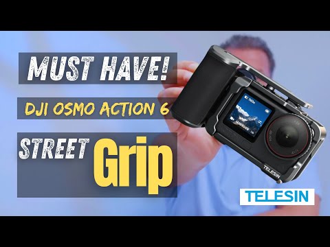 DJI Osmo Action 6 Accessories! Street Grip, Bags and Filters!