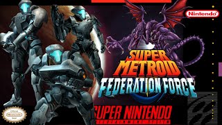 Super Metroid: Federation Force - Hack SNES