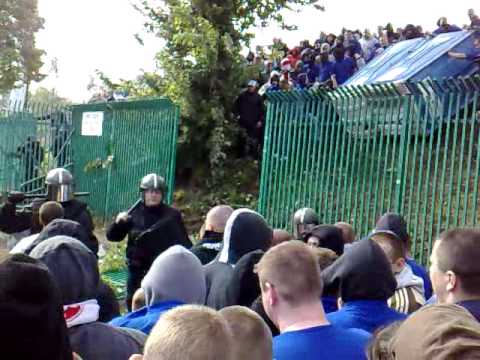 Zagłębie Sosnowiec - ZAWISZA BYDGOSZCZ 31.05.2009 ACAB HOOLIGANS