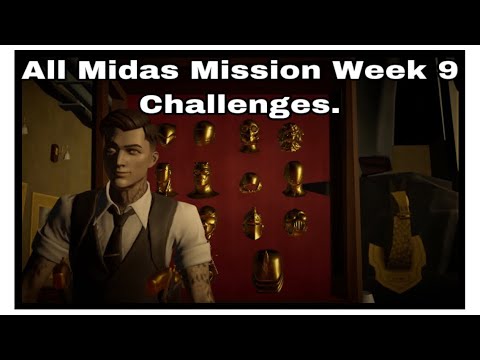 All Midas Mission Week 9 Challenges.