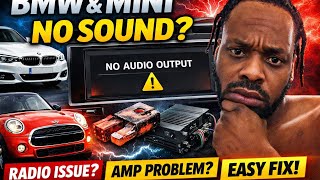 BMW 520d No Sound From Speakers? iDrive Radio Fault Fixed (F10 5 Series)