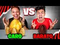 OVO DE PÁSCOA BARATO VS OVO DE PÁSCOA CARO Desafio