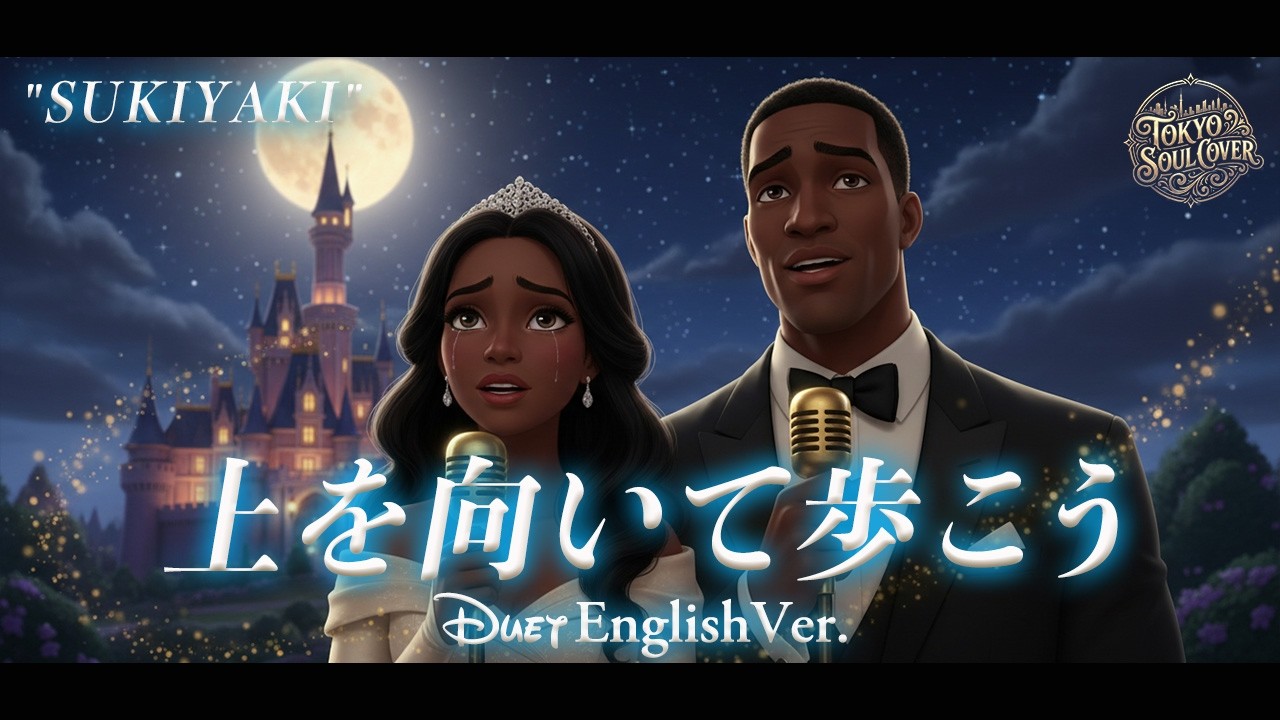 涙をこらえて頑張っているあなたへ🌙 『上を向いて歩こう』（English Ver.）- 坂本九 | Disney-Style | Cinematic R&B Soul Duet｜SUKIYAKI