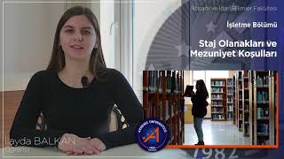 Aday Öğrenci Tanıtımları | İşletme