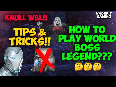 How to play Knull WBL?? Knull tips and tricks!! Knull WBL guide with Ironman!