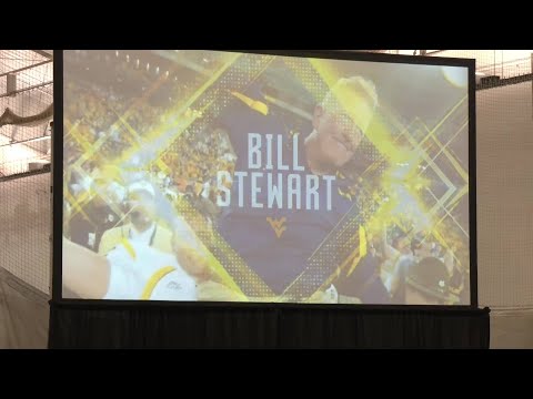 Watch: Bill Stewart is posthumously enshrined in the WVU Sports Hall of Fame