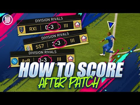 HOW TO SCORE!!! *AFTER PATCH* - FIFA 19 Ultimate Team