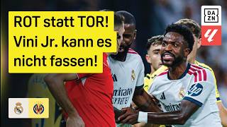 PLATZVERWEIS! Vini Jr. sorgt für Aufreger: Real Madrid - FC Villarreal | 8. Spieltag | LALIGA | DAZN