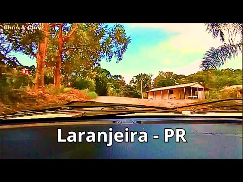 Passando por Laranjeira, região de Reserva, PR Brasil