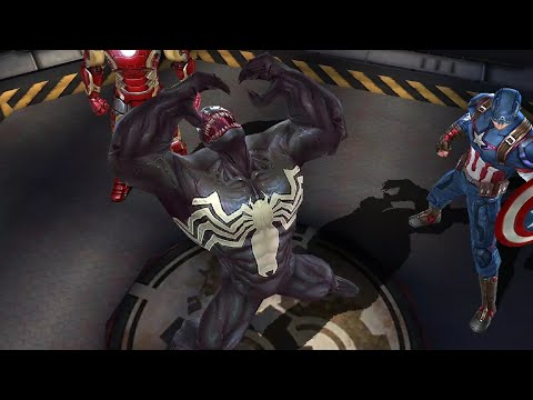 I maxed out Venom using MARVEL Gifts, Biometrics Venom and XP boxes