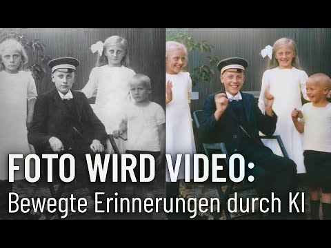 Photo becomes video ✱ Moving memories through AI