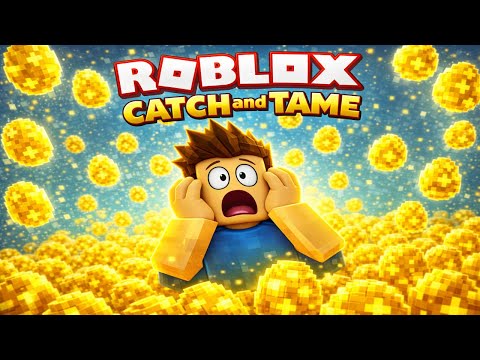I Hatched MAX BREED LUCK Legendary Eggs in Roblox Catch & Tame Trying for #colossal pets🐲🔥