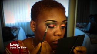 Ankara Inspired Makeup Tutorial ft Makemefabb