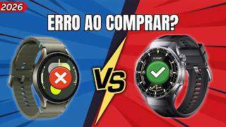 MELHOR SMARTWATCH PREMIUM? Samsung Watch7 vs Huawei GT 6 Pro (QUAL VALE MAIS?)