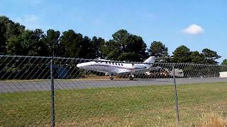 preview picture of video 'Cessna citation CJ2 takeoff'