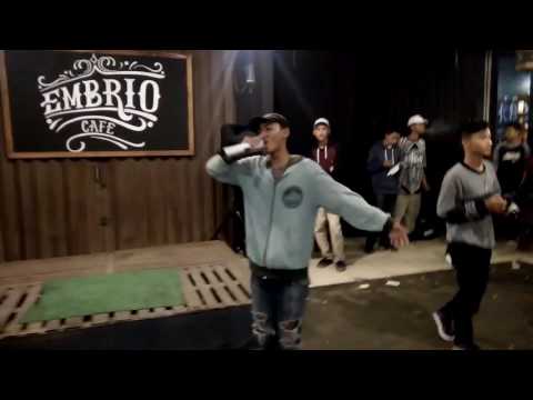 za mc ft skay 28 (bergerak bersama kami ) at embrio caffe #RHHC