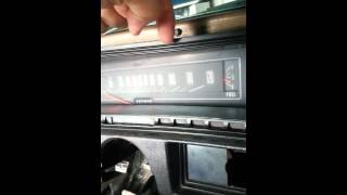 How to remove chevelle sweep dash for speedometer replacement