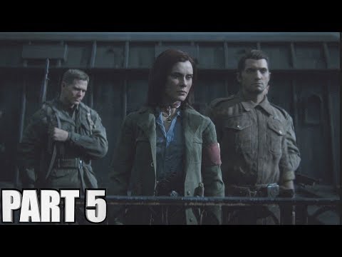 CODWW2 Walkthrough Part 5 - Call Of Duty World War 2 PC Gameplay Campaign Mission 5 Liberation 60fps