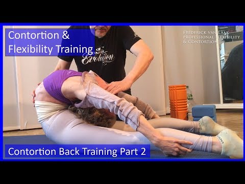 43 Frederick van Laak Contortion: Pro Backbend Part 2 -  Also for Yoga, Pole, Ballet, Dance People