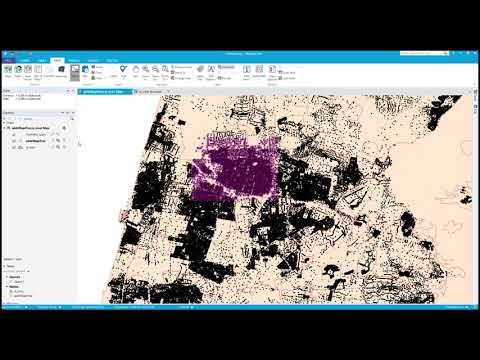 Selecting Objects withing a Given Area - MapInfo Pro v2019