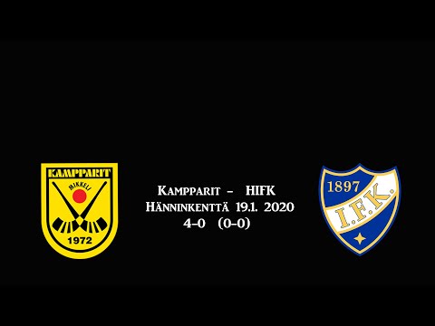 Ottelukooste Kampparit - HIFK 19.01.2020