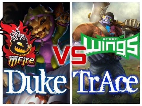 NJE Duke GNAR vs Jin Air TrAce SION Top Lane - League of Legends Ranked Game Korea