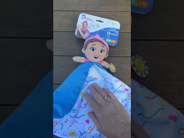 Vídeo relacionado con Ms. Rachel Muñeca oficial Cuddle & Comfort, juguete de peluche prémium de 11 pulgadas, juguetes para niños y niñas de 6 meses a 3 años en adelante