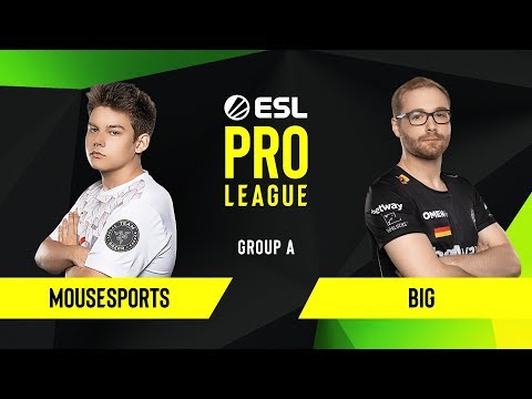 CS:GO - mousesports vs. BIG [Dust2] Map 2 - Group A - ESL EU Pro League Season 10