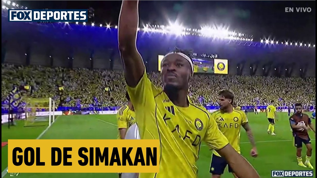 🥳 GOL DE SIMAKAN | Al Nassr 1-0 Al Hilal | Jornada 32 | SPL 2026