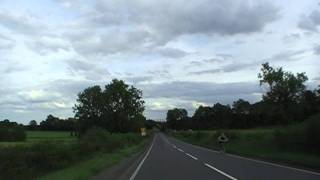 preview picture of video 'Driving On The B4084 Between Worcester & Pershore, Worcestershire, England 1st July 2011'