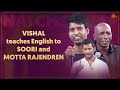 Singam Hands Suri S Takes English Lessons From Vishal Natchathira Sangamam Sun TV Throwback