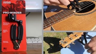 Video thumbnail for D'Addario / Planet Waves Pro-Winder by patdavidmusic