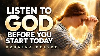 Be Still and Listen to God (He Will Lead You) | A Blessed Morning Prayer