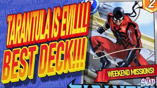 Tarantula Enables Such BROKEN Combos! Marvel Snap Best Weekend Mission Decks