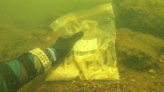 Found Possible Human Remains Underwater in River! (Inside a Plastic Bag)