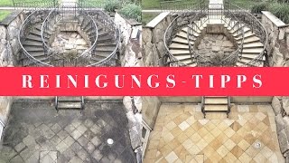 Naturstein reinigen Tipps - Natursteinreinigung und Natursteinsanierung vom Stein-Doktor