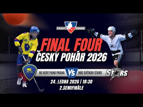 Livestream | Český pohár -  HC Kert Park Praha vs. HBC Svítkov Stars I Semifinále II.