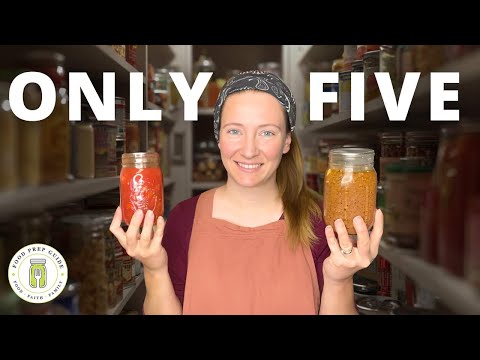 If you can only STOCK 5 canned foods, make it THESE