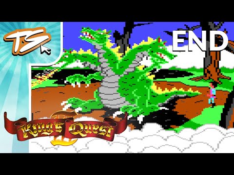 RESCUE PRINCESS ROSELLA! | Ending | King's Quest III: To Heir is Human (BLIND) #25