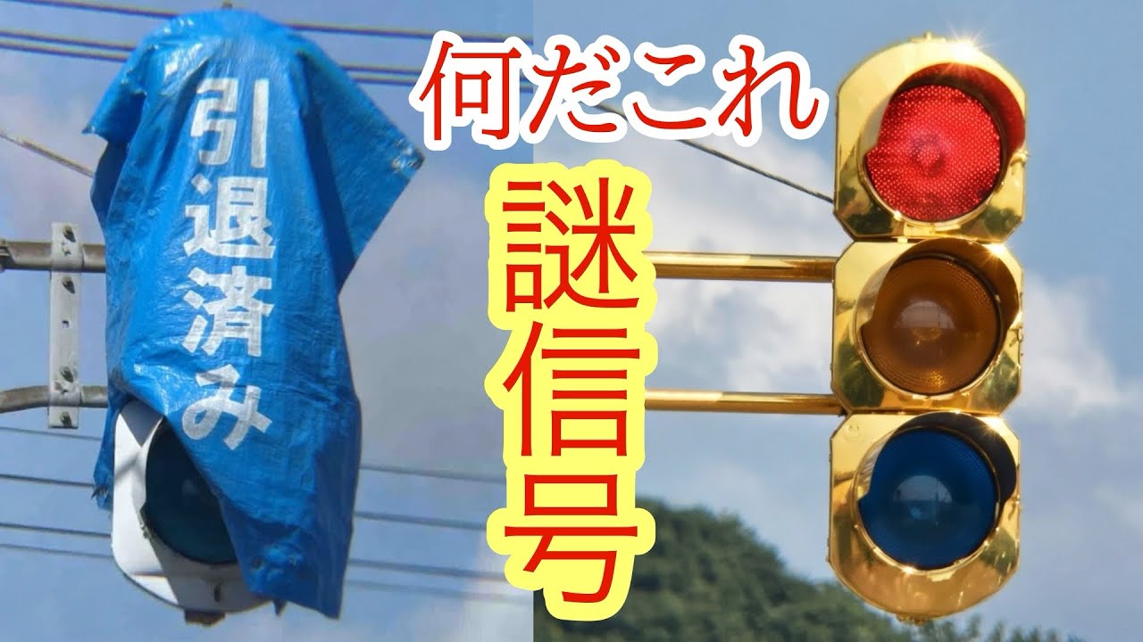 謎の信号機を発見！？