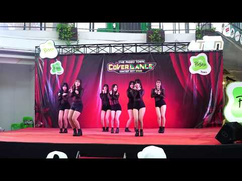 171125 Glamorous Roses cover AOA - Good Luck & Bing Bing @ Paseo town cover dance