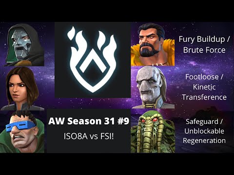 Good war with one very ugly fight. AW Season 31 #9. ISO8A vs FSI!