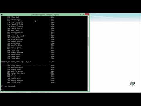 Oracle SQL Select Statement