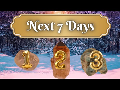 The Next 7 Days Predictions ⭐️Pick A Card⭐️