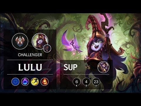 Lulu Support vs Blitzcrank - EUW Challenger Patch 9.21